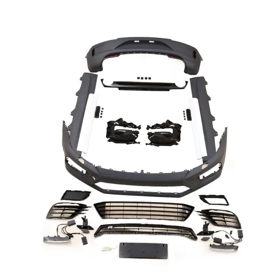 KSEEK Car Bumpers Front and Rear Body Kit for VW 2015-2017 Scirocco R Style