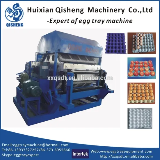 paper egg tray making machine