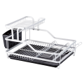 2 tier aluminum dish rack