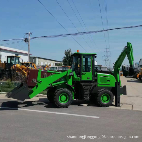 China Manufacturer Mini Excavator Backhoe Loader with Good Price