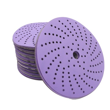 Durable 6 Inch Hookit Purple Sanding Disc for Car Polishing