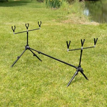 2024 Best Adjustable Retractable Carbon Fiber Carp Rod Pod Stand Holder