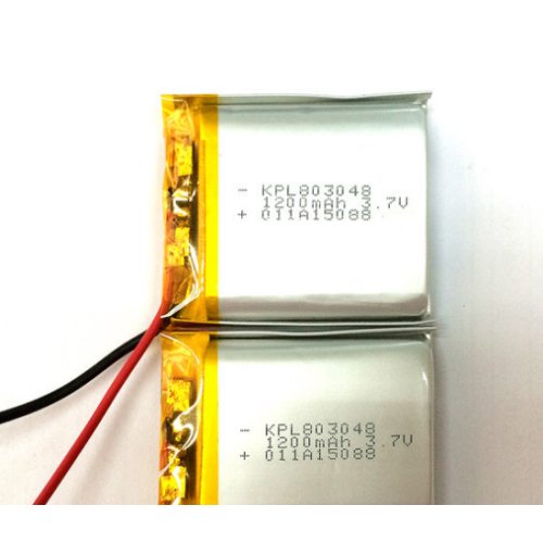 Batterie 3.7v 1200mAh de polymère de lithium (LP3X4T8)