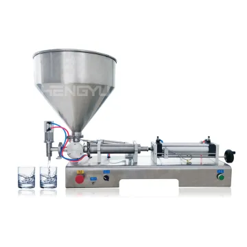 Semi-Auto Body Lotion Bottle Filler and Shampoo Packaging Machine