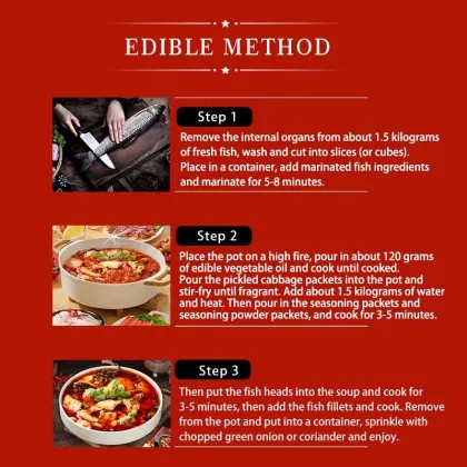 Tianchu 270g Boiled Fish Seasoning - Sichuan Cooking Sauce