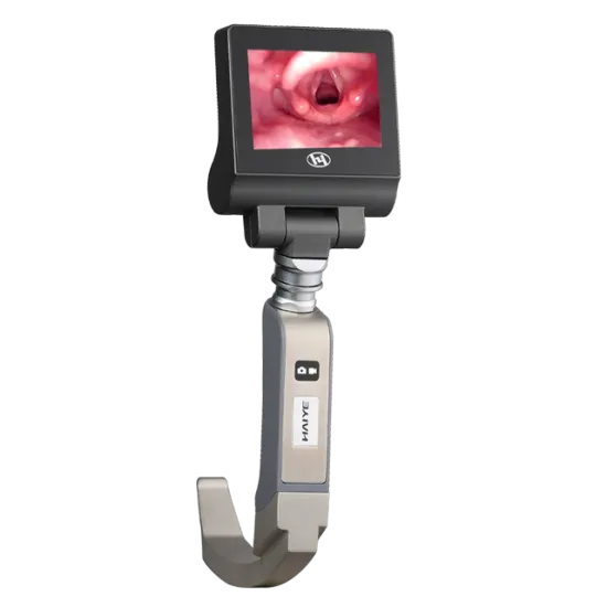 ICU Anesthesia Equipment: Fibrscope and Video Laryngoscope with HD 3-inch Screen