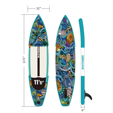 Skatinger 2023 New Design Touring SUP Paddle Board for Water Sports