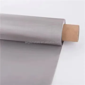 165 to 200 Mesh Nickel 0.1mm and 0.09mm Wire Mesh