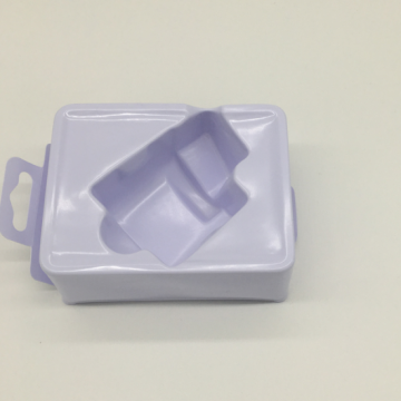 Vassoio da imballaggio in plastica trasparente in PVC trasparente