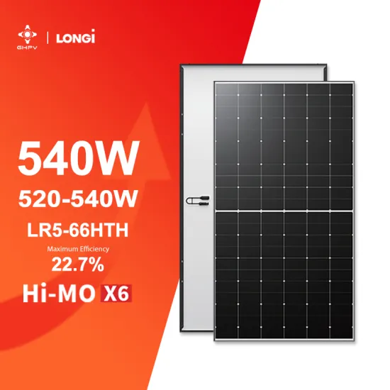 LONGI Hi-Mo X6 Solar Panels: 520W to 540W Bifacial PV Modules with Dual Glass and Double Monocrystalline Technology