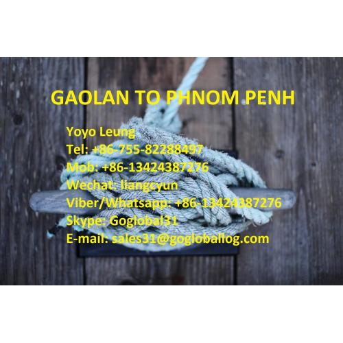 Zhuhai Gaolan Sea Freight to Cambodia Phnom Penh