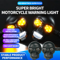 Skull Design Motorcycle Led Turn Signal Lights