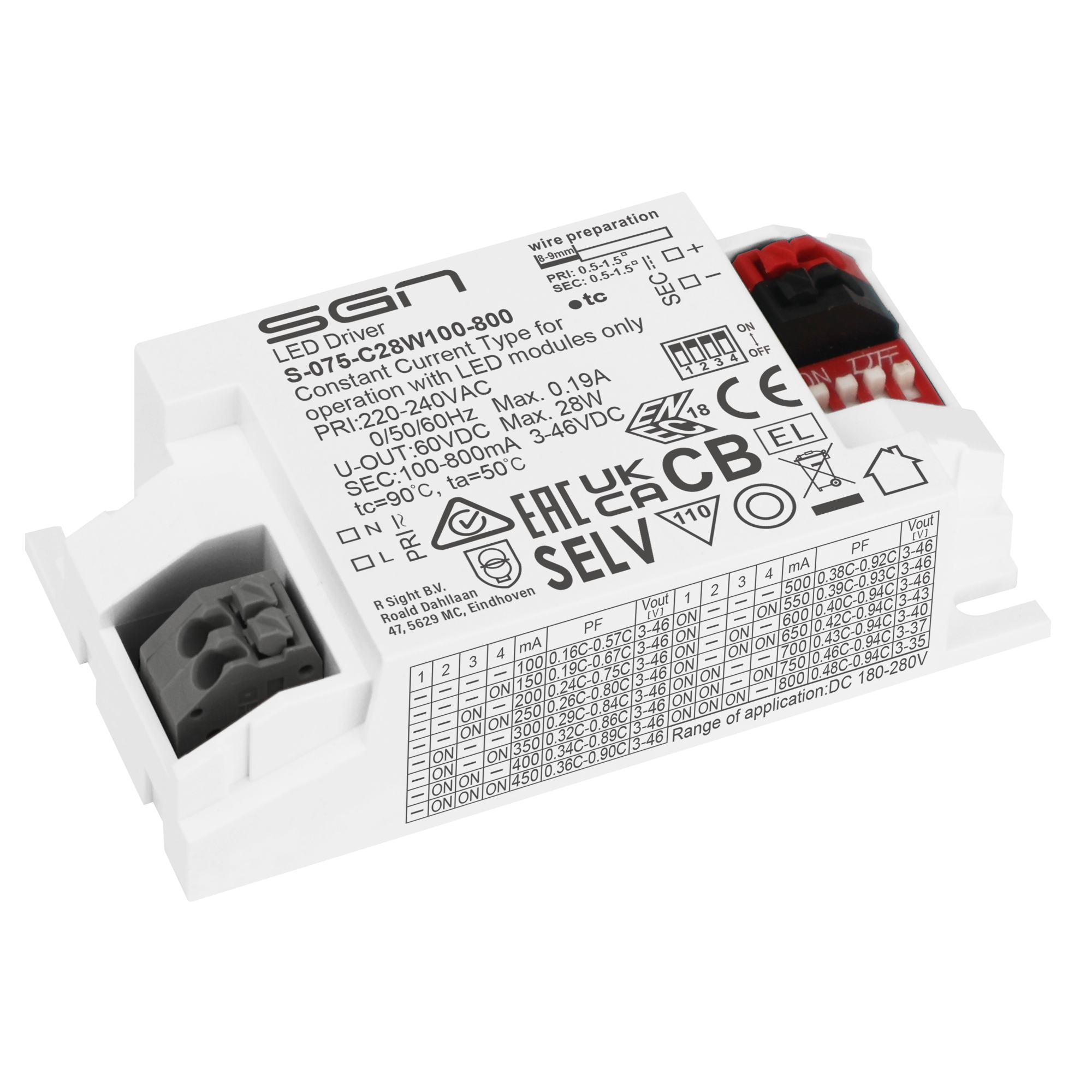 Compact Led Drivers 28w100-800ma, High Quality Compact Led Drivers ...