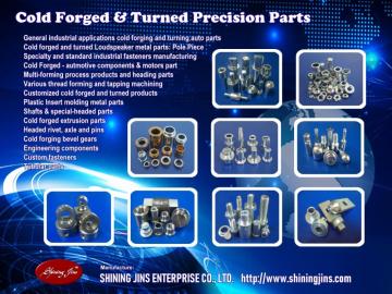,Cold extrusion parts made in Taiwan