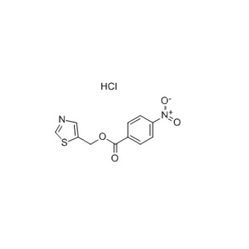 Clorhidrato de ((5 - tiazolil) metil) - (4 - nitrofenil) carbonato CAS 154212 - 59 - 6