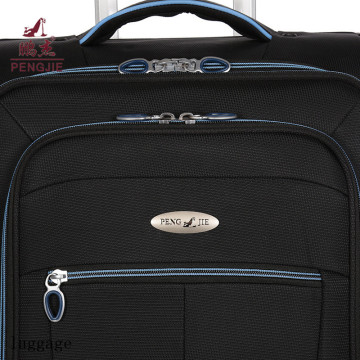 Nylon Polyester Fabric Luggage Black Fabric Luggage