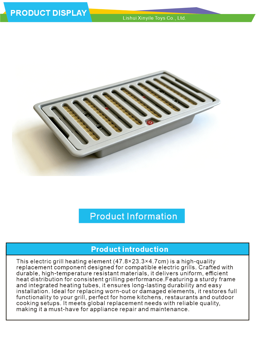 plastic electronic barbeque grill toy