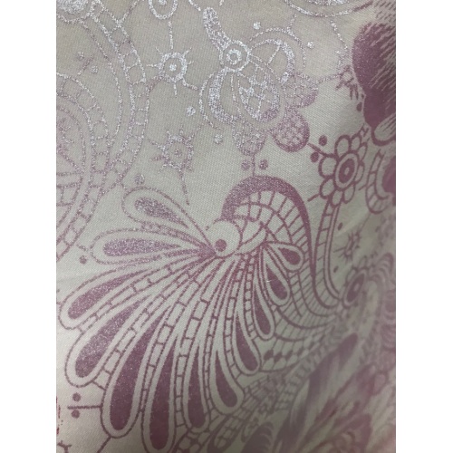 Pearl Printed Flower Microfiber Fabrics