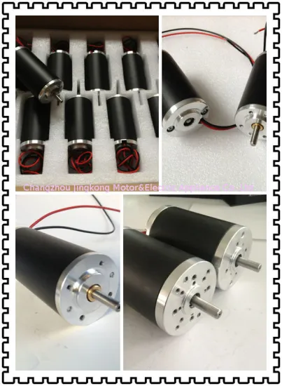 Permanent Magnet Tubular Brushed Dc Electric Motor 50w