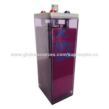 Solar power storage battery, 12V, 1,200Ah for UPS (OPzS-1200)New