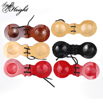 China Factory Direct Sales: Unique Castanets Collection including Black Flower, Bamboo Bakelite, Wooden Puzzle, and Spanish Castane