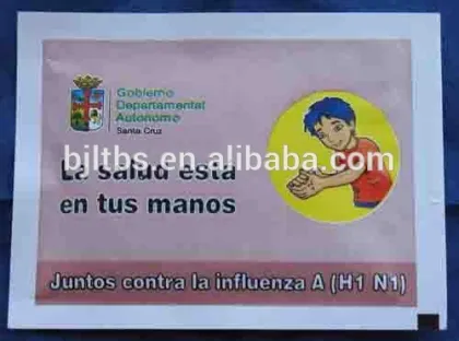 hygienic wet tissue/wet wipes