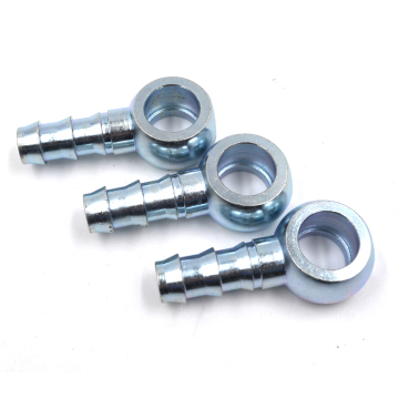 Customized Professional JIC Standard Steel Hose Ending Connector for High-Sealing Iron Zinc Hydraulic Oil Gas R100 Toyota Banjo