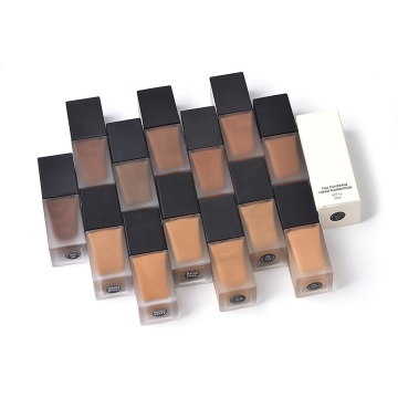 Best Seller High Pigment 20ml Professional Makeup Poreless Yellow Undertone Liquid Foundation for Dry Skin