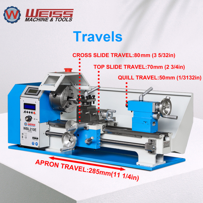 WBL210EX400 VARIABLE SPEED LATHE