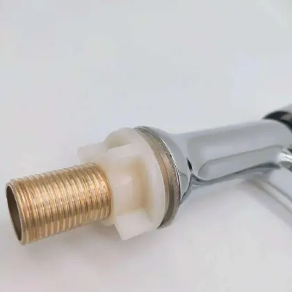 Single cold faucet washbasin