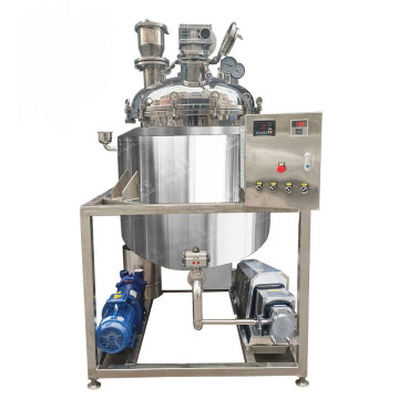 Bollitore con rivestimento a vuoto facile da operare con riscaldamento a pompa/elettrica per la marmellata e miscelazione industriale