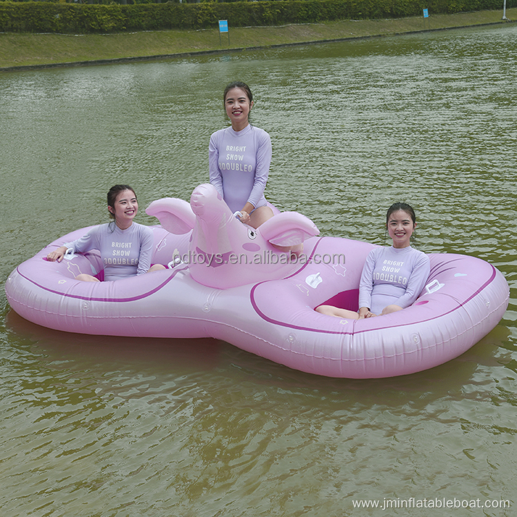 Customized PVC Swimming pool 2 person inflatable floats