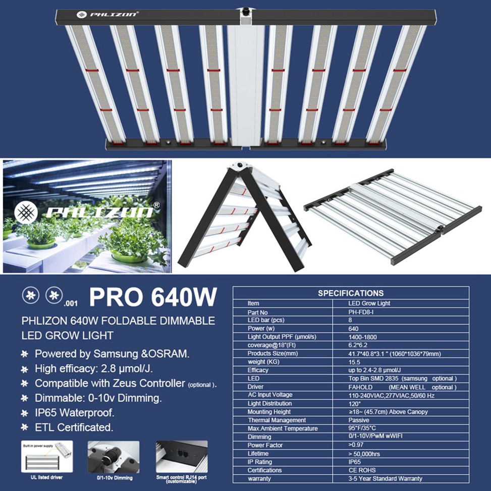 2 Led Grow Light Full Spectrum