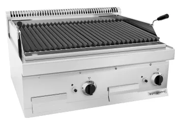 ETL Approved Commercial Restaurant Equipment Radiant & Lava Rock Gas Charbroiler