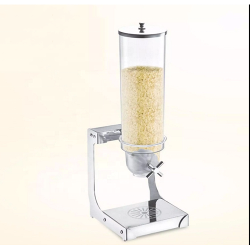 Steel Baking Trolley Stainless Steel Catering Cereal Grain Dispenser Breakfast Cornflakes Granola Dry Goods For Hotel Buffet Factory