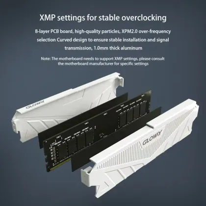 Gloway DDR5 32GB 6400MHz DIMM CL32 XMP Desktop RAM