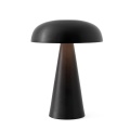 Dimming touch reachargeable metal base table lamp