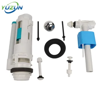 High-Quality Toilet Tank Mechanism Kits with Fill Valve and Flush Valve