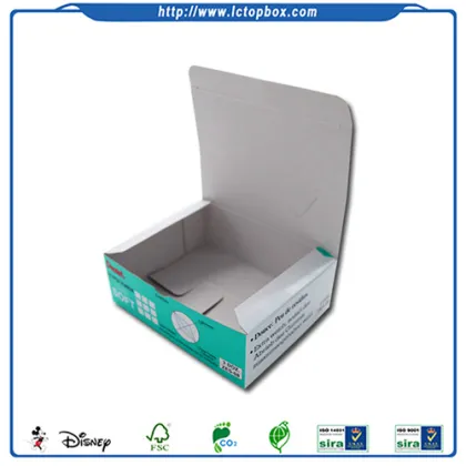 Rubber stationery color display box