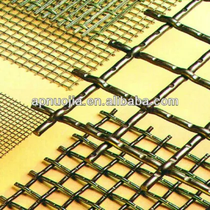 Iron wire crimped mesh/square Wire Mesh