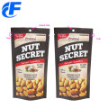 Standup Nuts Zipper Custom Bedruckte Lebensmittelverpackungen Taschen
