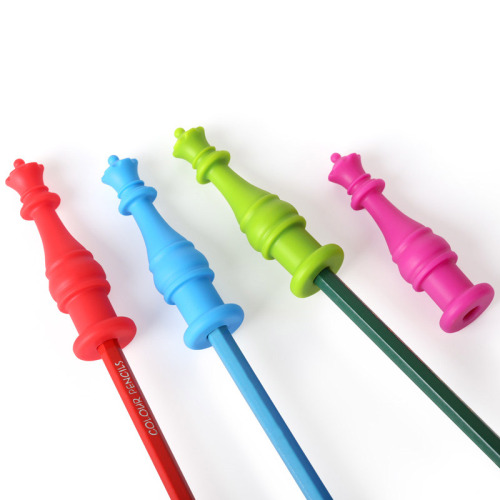 Silicone Pencil topper chew toys for kids