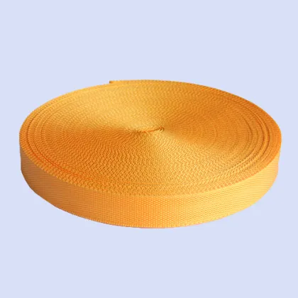 Yellow PP Webbing Ribbon