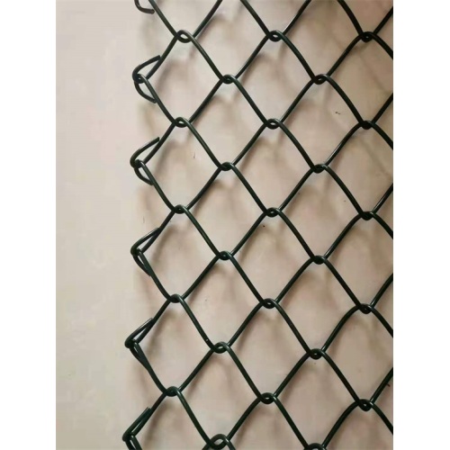 Chain Link Fence with PVC-Coated Wire PVC Coated Chain Link Fence Supplier