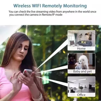 Night Vision Full HD Portable WiFi Mini Surveillance Camera