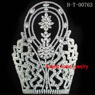 Wholesale pageant tiara,tall tiara,cheap crown