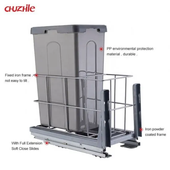 Independent Waste Bin - Novel Appearance No Foldable Garbage Container