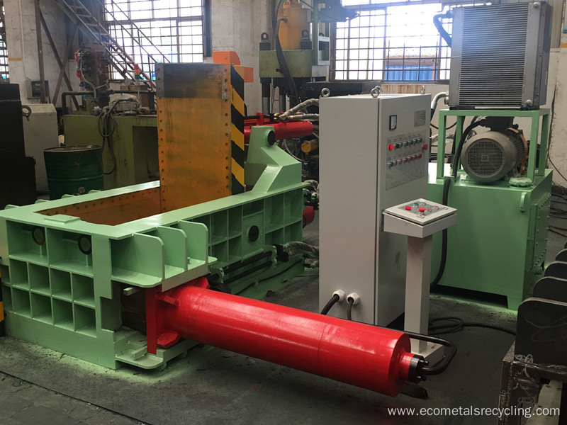 Automatic Aluminum Copper Iron Steel Metal Baling Press