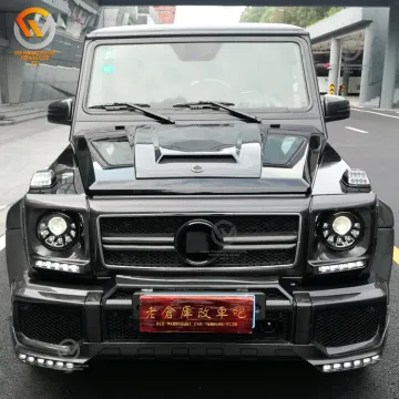 G800 B Style Wide Full Set Body Kit Bumper for MB G-Class W463 G350 G500 G63 G65