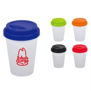 Black Cup Disposable Takeaway Coffee Tea Cups with Lid